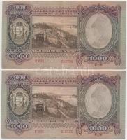 1943. 1000P (2x) sorszámkövetők T:III