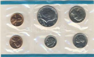 USA 1972. 1c-1/2$ 6klf db (1c 2klf variáns) szettben T:1