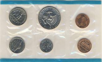 USA 1972. 1c-1/2$ 6klf db (1c 2klf variáns) szettben T:1