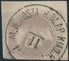 Austria-Hungary postmark &quot;M.K.POSTA HIRLAP KIAD.H. / (PEST)&quot;, &quot;M.K.POSTA HIRLAP KIAD.H. / (PEST)&quot;