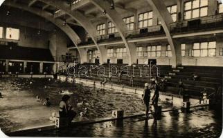 5 db RÉGI képeslap, egy modern lappal, vegyes minőség; Margitszigeti sportuszoda, SS Melita, RMS Imp...