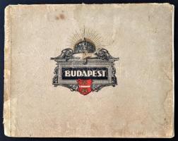 1926 Budapest fotóalbum, Budapest Székesfőváros házinyomdája, kissé viseltes fedőborítóval, 21x27cm
