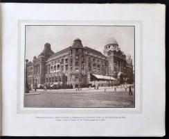 1926 Budapest fotóalbum, Budapest Székesfőváros házinyomdája, kissé viseltes fedőborítóval, 21x27cm