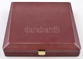 Bognár György (1944-) 1996. "Honfoglalás Millecentenárium" nagyalakú vastag Ag emlékérem, ...