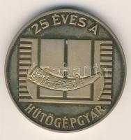 1977. "25 éves a hűtőgépgyár-Jászberény" Ag emlékérem 42,87g T:PP Eredeti díszdobozban!