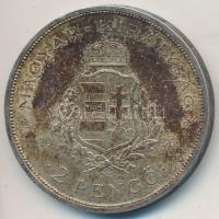 1936. 2P Ag "Liszt Ferenc" T:2,2- patina