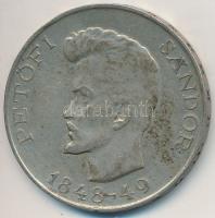 1948. 5Ft Ag "Petőfi" T:2- patina, ph