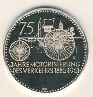 Németország 1961. "Daimler Benz" Ag emlékérem 24,91g T:PP Eredeti díszdobozban!