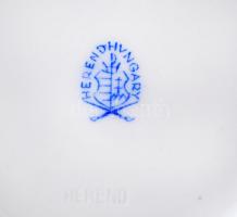 Herendi virágmintás csésze + 2 db alj, kézzel festettek, jelzettek (az egyik koronás), nagyon apró k...