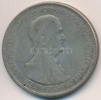 1930. 5P Ag "Horthy jobbra" T:3 k. Adamo P8