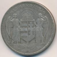 1930. 5P Ag "Horthy jobbra" T:3 k.
Adamo P8