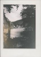 cca 1940 Lillafüred, 4 db fotó, 14x9 és 24x18 cm közötti méretekben