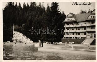 Felsőzúgó, Ruzsbach-fürdő; Strand villa / villa, photo (ragasztónyom / gluemark)