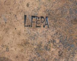 Régi fém hamuzók, jelzettek, 2db, cca 11-12cm