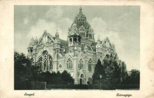 Szeged, Zsinagóga, kiadja Grünwald Herman (EB)