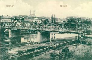 Uzhhorod, bridge, Ungvár, Nagyhíd