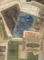 Deutsches Reich és szövetséges megszállás 98 db bankjegy benne jobbak, sok szükségpénz T: klf.