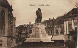 Kosice, military monument, Kassa, Honvéd szobor