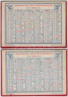 1938, 1941 "Segítsetek, hogy segíthessünk", a Gróf Apponyi Albert Poliklinika asztali napt...