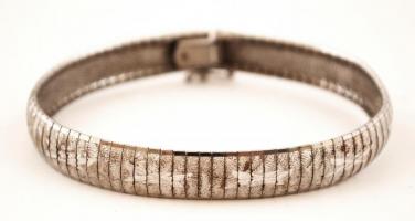 Ezüst karkötő, Ag., nettó: 23,7gr., jelzett, d:6,5cm /Silver bracelet, Ag, net. 23,7gr, marked, d:6,5cm