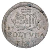 Erdély 1705FT  Poltura Ag "I. József" Szeben (1,16g) T:2 patina
Transylvania 1705FT Poltu...