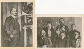 10 db MODERN használatlan Lenint ábrázoló motívumlap / 10 modern unused motive cards; Lenin