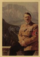Adolf Hitler, modern facsimile reprint postcard