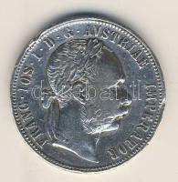 Ausztria 1879. 1Fl Ag T:3 ph