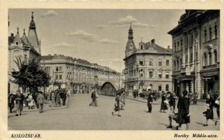 Kolozsvár, Cluj; Miklós Horthy utca / street (fa)