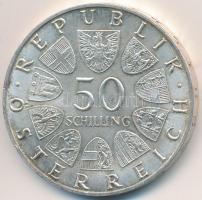 Ausztria 1969. 50Sch Ag "I. Maximilian" T:2 
Austria 1969. 50 Schilling Ag "Maximili...