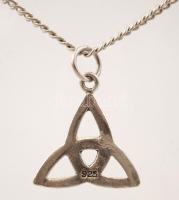 Ezüst nyaklánc medállal, Ag., nettó:7,5gr.,  jelzett, 50cm/ Silver necklace with pendant, Ag, net. 7...