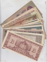 50db-os vegyes magyar pengő bankjegy tétel T:vegyes