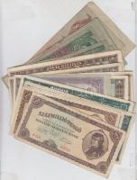 50db-os vegyes magyar pengő bankjegy tétel T:vegyes
