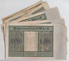 Németország / Weimari Köztársaság 1919-1923. 30db-os vegyes bankjegy tétel T:vegyes
Germany / Weima...