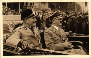 Die Garanten des Friedens Benito Mussolini, Adolf Hitler