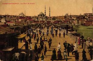 Constantinople, Le Pont de Galata / bridge (EK)