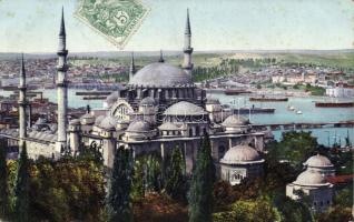 Constantinople, Süleymaniye Mosque, Golden Horn (EK)