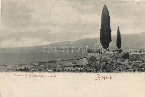 Smyrna, Tombeau de St. Polycarpe, Rade / tomb, mountain (b)