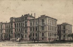 Riga, Polytechnical Institute, laboratory (b)