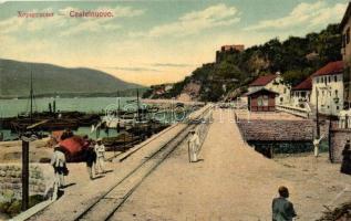 Herceg Novi, Castelnuovo; port, sailors