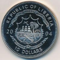 Libéria 2004. 10$ "Szabadság pillanatai - Garibaldi felszabadítja Itáliát 1860" multicolor...