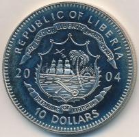 Libéria 2004. 10$ "Szabadság pillanatai - Zapata forradalma Mexikóban 1914" multicolor tan...