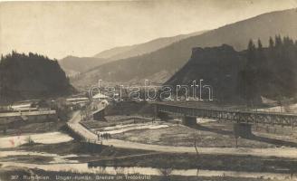 Trotosu-völgy, Trotosutal; Magyar-román határ, híd / Hungarian-Romanian border, bridge (EK)