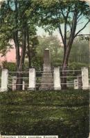 Branyiszkó, Hősök síremléke Korotnok / war monument (EK)
