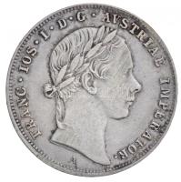 Ausztria 1853A 10kr Ag "Ferenc József" T:2 juszt. Austria 1853A 10 Kreuzer Ag "Franz Joseph" C:XF just.