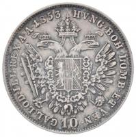 Ausztria 1853A 10kr Ag "Ferenc József" T:2 juszt.
Austria 1853A 10 Kreuzer Ag "Franz...