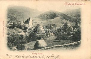 1906 Zalatna, Zlatna; Valea mica / Kis völgy, kiadja Dengel Frigyes