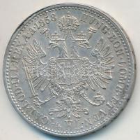 Ausztria 1858A 1/4Fl Ag "Ferenc József" T:2 Austria 1858A 1/4 Florin Ag "Franz Joseph" C:XF