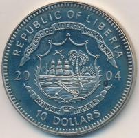 Libéria 2004. 10$ "Szabadság pillanatai-A nándorfehérvári ütközet 1456" multicolor tanúsít...