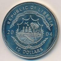 Libéria 2004. 10$ "Szabadság pillanatai - Rákóczi szabadságharc 1703" multicolor tanúsítvá...